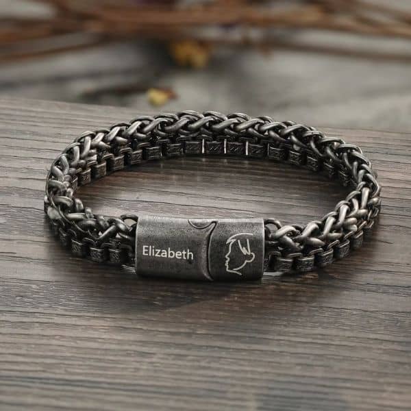 Armband-Herren-Gravur