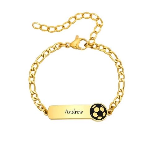 Armband Kindernamen Ringsilber