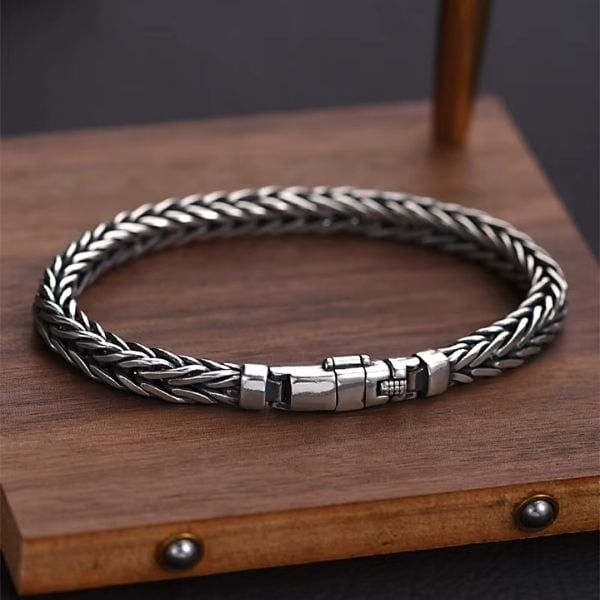 Armband Mann Silber