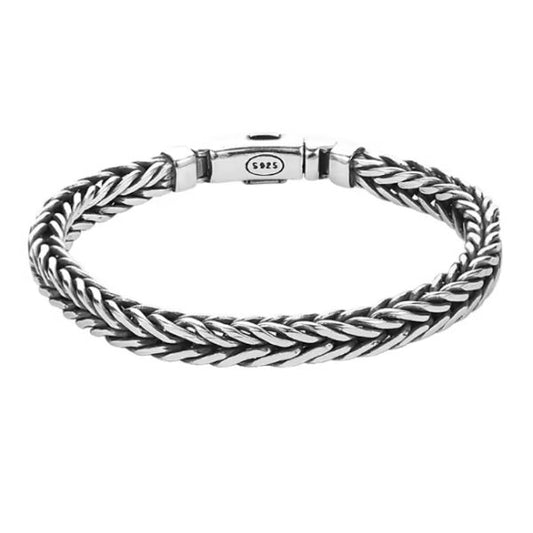 Armband Mann Silber