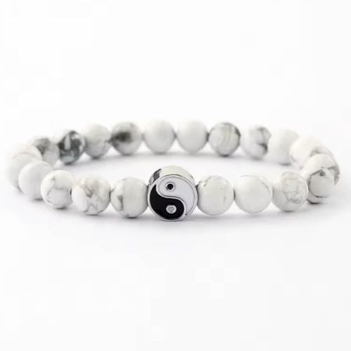 Armband Yin Yang Ringsilber
