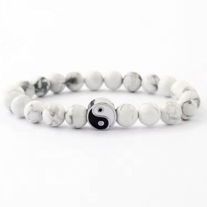 Armband Yin Yang Ringsilber