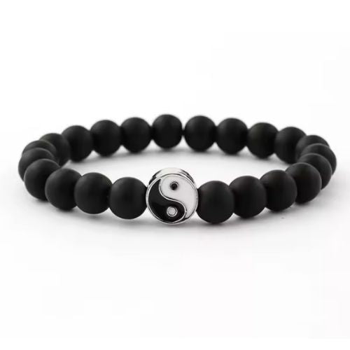 Armband Yin Yang Ringsilber