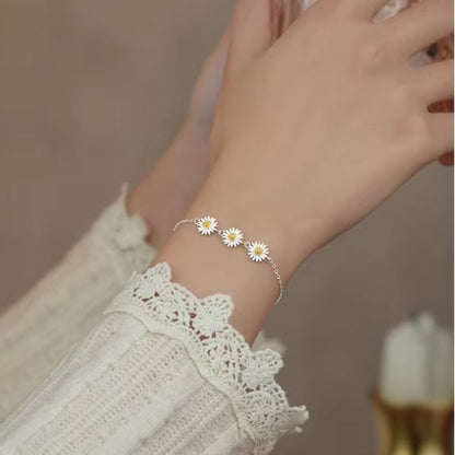 Armband aus Blumen