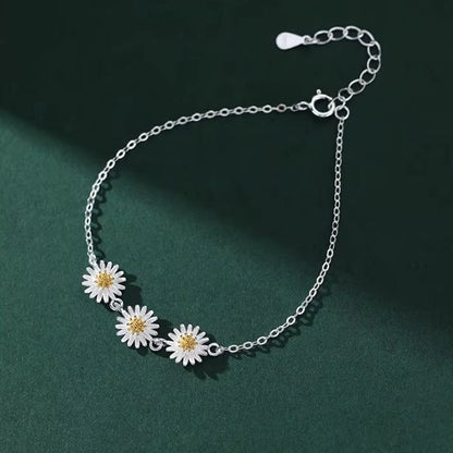 Armband aus Blumen