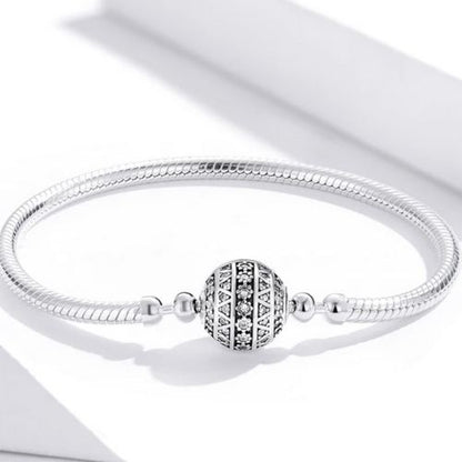 Armband aus echtem Silber für Damen