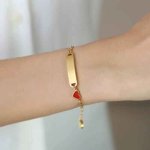 Armband für Babys Ringsilber