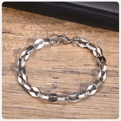 Armband mit Baklava-Muster Ringsilber