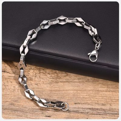 Armband mit Baklava-Muster Ringsilber