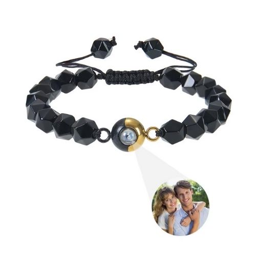 Armband mit Bild im Stein Ringsilber