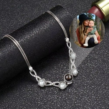 Armband mit Foto Ringsilber