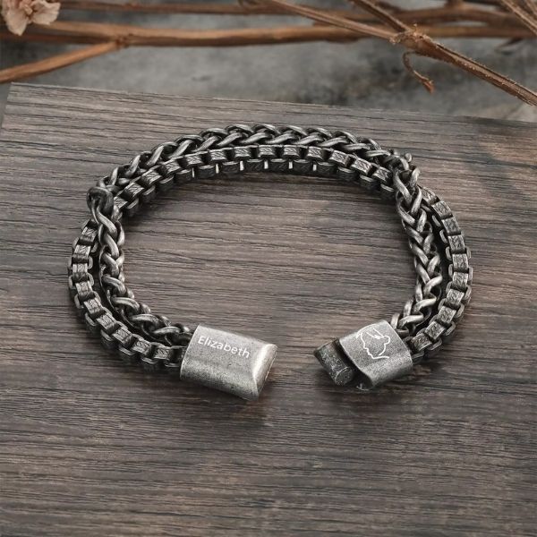 Armband-Herren-Gravur