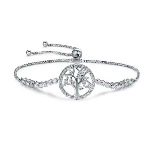 Armband mit Lebensbaum Symbol Ringsilber