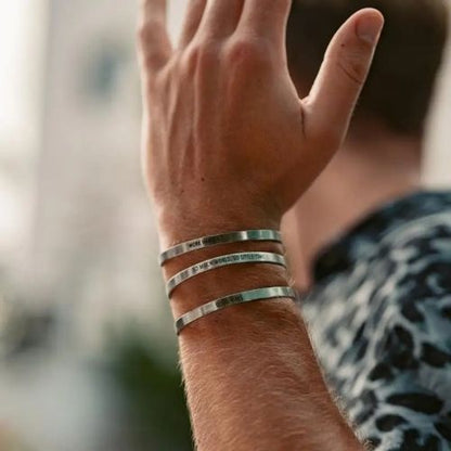 Armbänder mit Gravur Partner Ringsilber