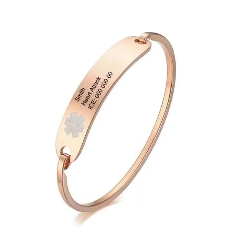 Armbänder mit Gravur für Damen Ringsilber