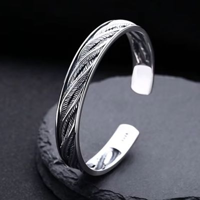 Armreifen Breit Silber Ringsilber