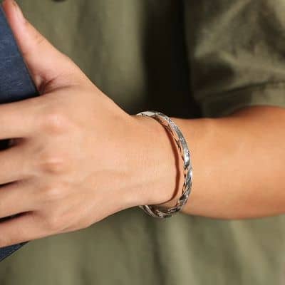 Armreifen aus Silber Ringsilber