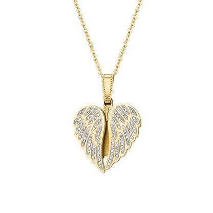 Bild Engel Halskette Ringsilber