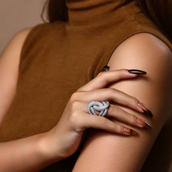 Breiter-Damen-Ring