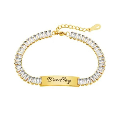 Buchstaben Armbänder Ringsilber