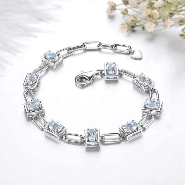 Silber-Armband-mit-Aquamarin-Steinen-Damen