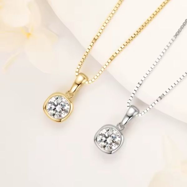 Damen-Halskette-Silber-925
