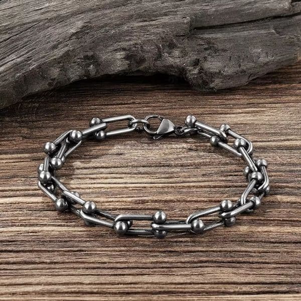 Edelstahl Armband für Herren