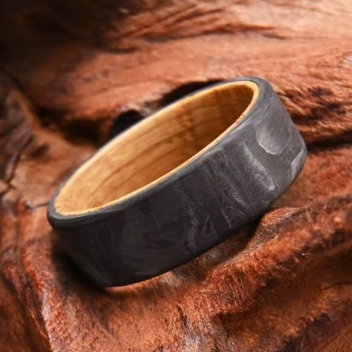 Ehering aus Holz für Paare Ringsilber
