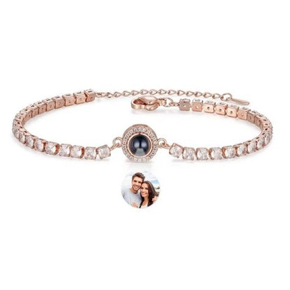 Fotogeschenk Armband Ringsilber