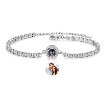 Fotogeschenk Armband Ringsilber