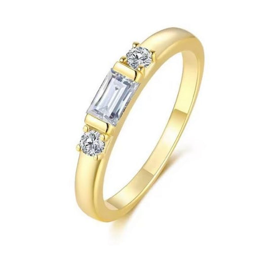 Gelber-Verlobungsring