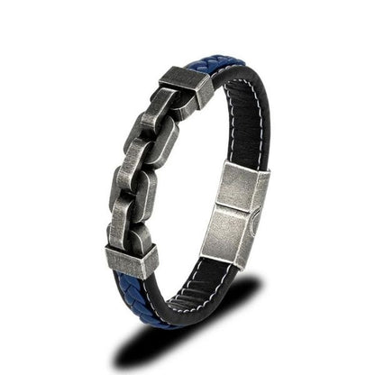 Herrenarmband-Leder