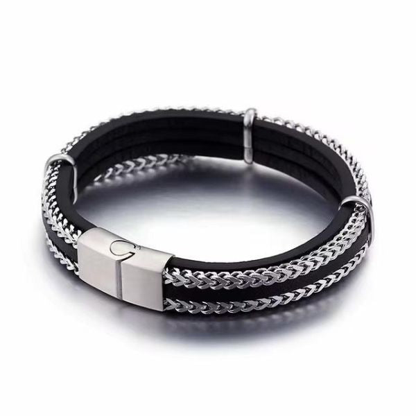 Herrenarmband-aus-Edelstahl