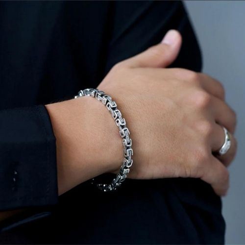 Herrenarmband-aus-echtem-Silber