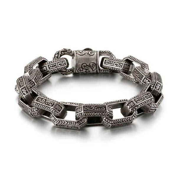 Herrenarmband-mit-dicker-Kette