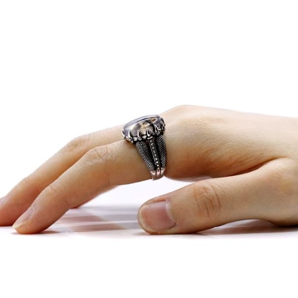 Herren-ringe-aus-naturlichem-Achatstein