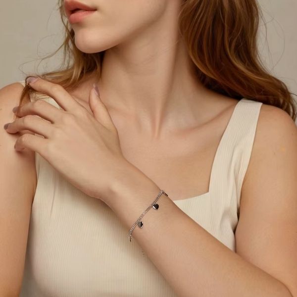 Herz-Charm-Damen-Armband