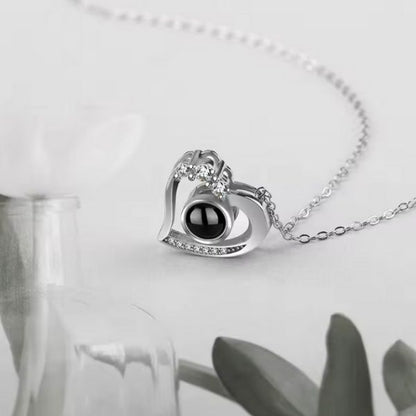 Herz Kette mit Foto