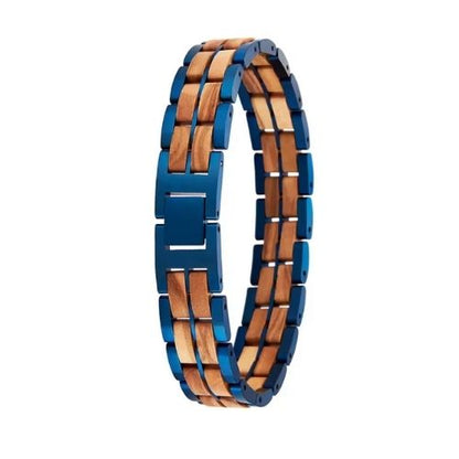 Holzkern Armbänder Ringsilber