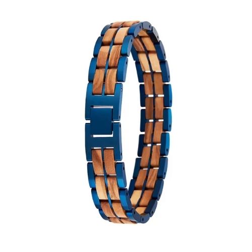 Holzkern Armbänder Ringsilber