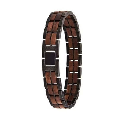 Holzkern Armbänder Ringsilber