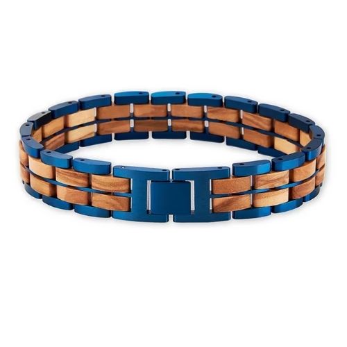 Holzkern Armbänder Ringsilber