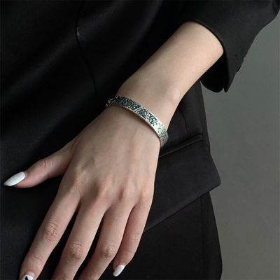 Individuell gestaltetes Damen Armreif Ringsilber