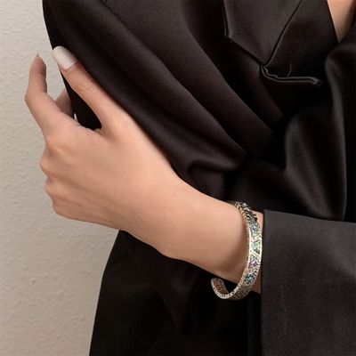 Individuell gestaltetes Damen Armreif Ringsilber