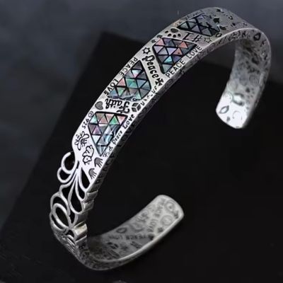 Individuell gestaltetes Damen Armreif Ringsilber