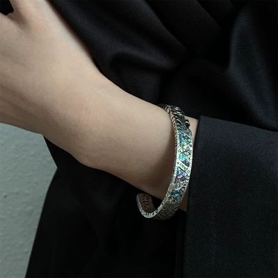 Individuell gestaltetes Damen Armreif Ringsilber