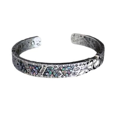 Individuell gestaltetes Damen Armreif Ringsilber