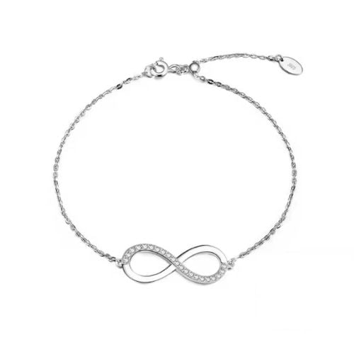 Infinity Armband Ringsilber
