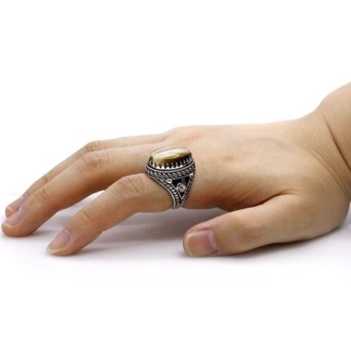 Islamischer Männer Ring Ringsilber