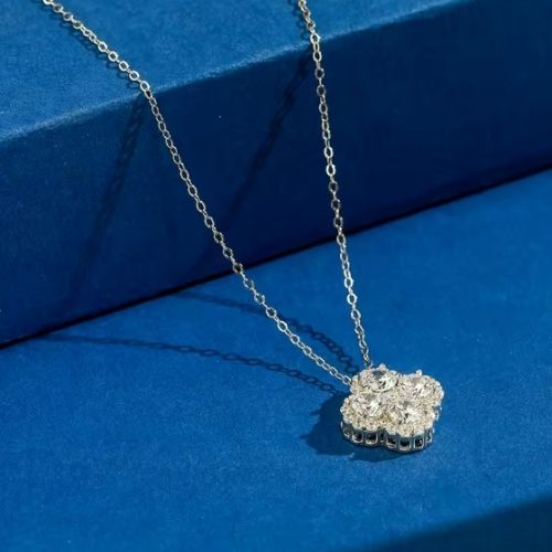 Ketten Kleeblatt Ringsilber